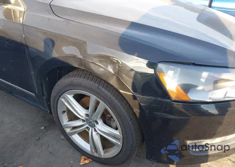 2013 Volkswagen Passat 2.0L Tdi Sel Premium из США, поврежденный, VIN 1VWCN7A32DC137667